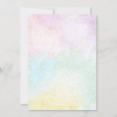 Invitation de fête pour décoration de maison en pa (Dos)