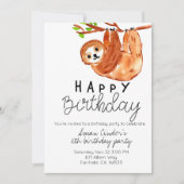 Invitation de fête pour enfant mignon (Devant)