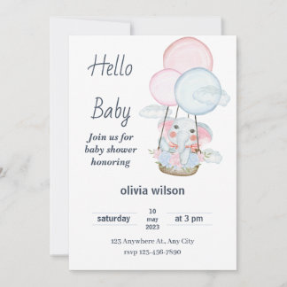 Invitation de fête pour enfants mignonne et amusan