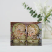 invitation de fête pour filles " commères " (Debout devant)