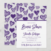 Invitation de fête prénuptiale Galentines Moderne (Devant / Derrière)