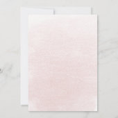 Invitation de fête prénuptiale pour un thé dans le (Dos)