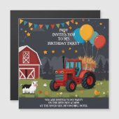 Invitation de fête que vous pouvez personnaliser à (Devant / Derrière)