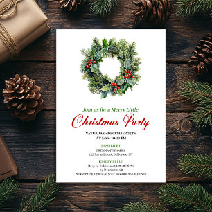 Invitation de fête traditionnelle de couronne de N