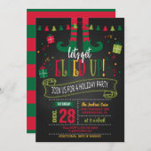 Invitation de Fêtes - BK (Devant / Derrière)