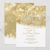 Invitation de Fêtes Chatoyantes (Devant / Derrière)