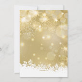 Invitation de Fêtes Chatoyantes (Dos)