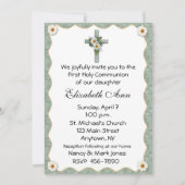 Invitation De Fêtes De Croix Religieuses (Devant)