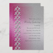 Invitation de Fêtes de Crystal Band (Devant / Derrière)