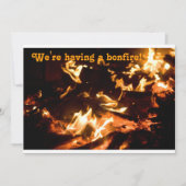 Invitation de feu (Devant)