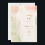 Invitation de feuillage à l'aquarelle<br><div class="desc">Une invitation dessinée à la main, à l'aquarelle avec des couleurs atténuées et des fouets de feuillage. (Image par Freepik). La carte est facile à personnaliser avec votre libellé, police et couleur de police. Pas exactement ce que vous recherchez ? Tous nos produits peuvent être conçus sur mesure pour répondre...</div>