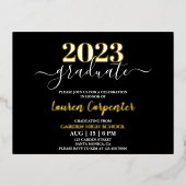 Invitation de feuille d'or (Recto)