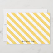 Invitation de fiançailles de Mardi Gras (Dos)