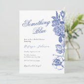 Invitation de Fiançailles Something Blue (Debout devant)