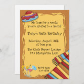 Invitation de fiesta (Devant / Derrière)