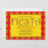 Invitation de fiesta (Devant)