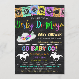 Invitation de Fiesta Baby shower