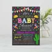 Invitation de Fiesta Baby shower (Debout devant)