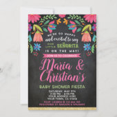 Invitation de Fiesta Baby shower (Devant)