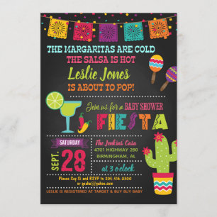 Invitation de Fiesta Baby shower
