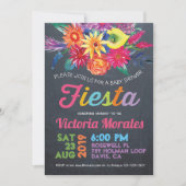 Invitation de Fiesta Baby shower Party (Devant)