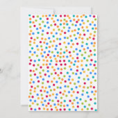 Invitation de Fiesta Baby shower Saint-Guacamole (Dos)