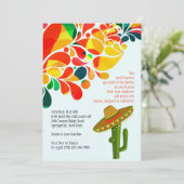 Invitation de Fiesta Cinco de Mayo (Debout devant)