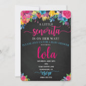 INVITATION DE FIESTA DE BABY SHOWER (Devant)