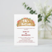 Invitation de Fiesta de Douche de Couple 'Taco 'Bo (Debout devant)
