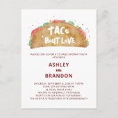 Invitation de Fiesta de Douche de Couple 'Taco 'Bo (Devant)