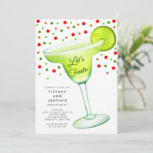 Invitation de Fiesta Engagement Party (Debout devant)