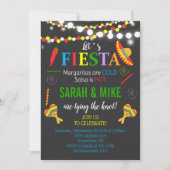 Invitation de Fiesta Engagement Party (Devant)