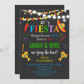 Invitation de Fiesta Engagement Party (Devant / Derrière)