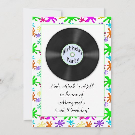 Invitation de FiftiesThemed (Devant)