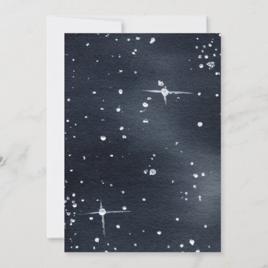 Invitation de fille astronaute de l'espace hors de (Dos)