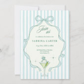 Invitation de Fille d'Honneur 'Bride in a Tini Bit (Dos)