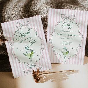 Invitation de Fille d'Honneur 'Bride in a Tini Bit