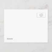 Invitation de filles au football pour une carte po (Dos)