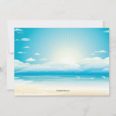 Invitation de filles bikini (Dos)