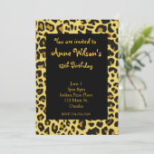 Invitation de filles d'impression de Jaguar (Debout devant)