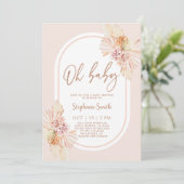 Invitation de filles du désert de Boho Blush (Debout devant)