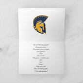 Invitation de fin d'études avec 4 photos (Intérieur)