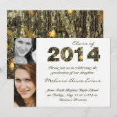 Invitation de fin d'études Camo Class 2014 (Devant / Derrière)