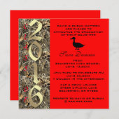 Invitation de fin d'études Camo Classic 2016 (Devant / Derrière)