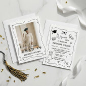 Invitation de fin d'études minimale | Promotion 20