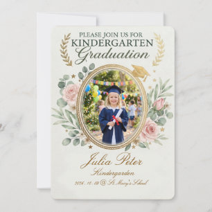 Invitation de fin d'études pour enfants, maternell