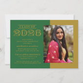 INVITATION DE FIN D'ÉTUDES PROMOTION 2026 CLASSIQU (Devant)