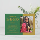 INVITATION DE FIN D'ÉTUDES PROMOTION 2026 CLASSIQU (Debout devant)