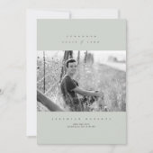 Invitation de fin d'études Serif Clean (Devant)