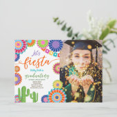 Invitation de finissants Fiesta Fête mexicaine (Debout devant)